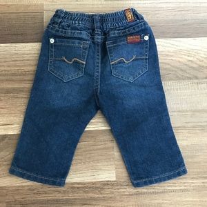 7 for all mankind baby jeans, 3-6 months